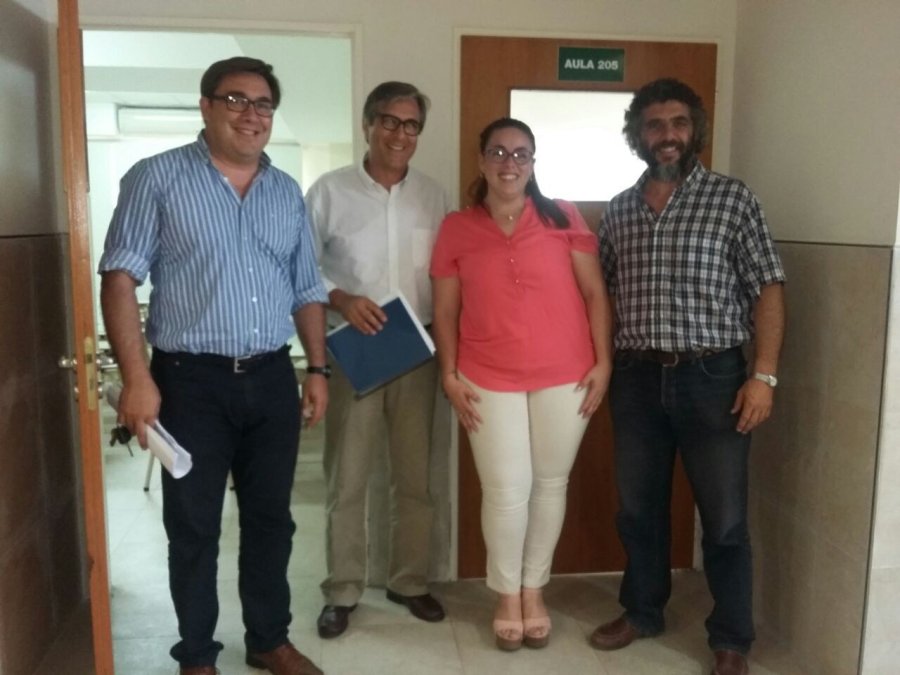 CIENCIA POLITICA. Humberto Giobergia, Rodolfo Arancibia, Janise Lamas y Mauricio Caussi.