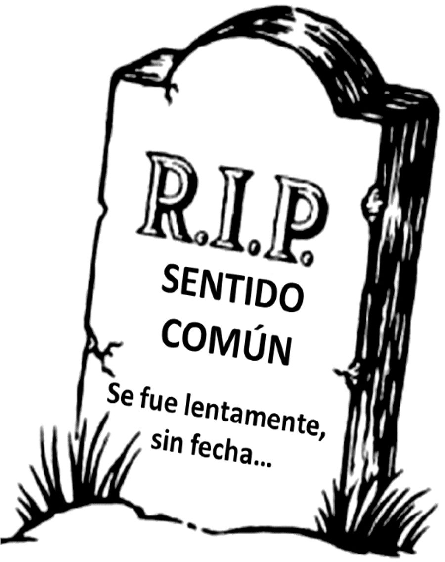 FOTO ARCHIVO SENTIDO COMUN. ¿Lo hemos sepultado?