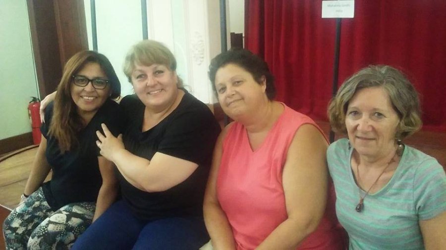 FOTO MESANCHEZ ACTRICES./ Mar&iacute;a Laura Dalmaso, Olga D&iacute;az, Adriana Rocchia y Estela Poh.