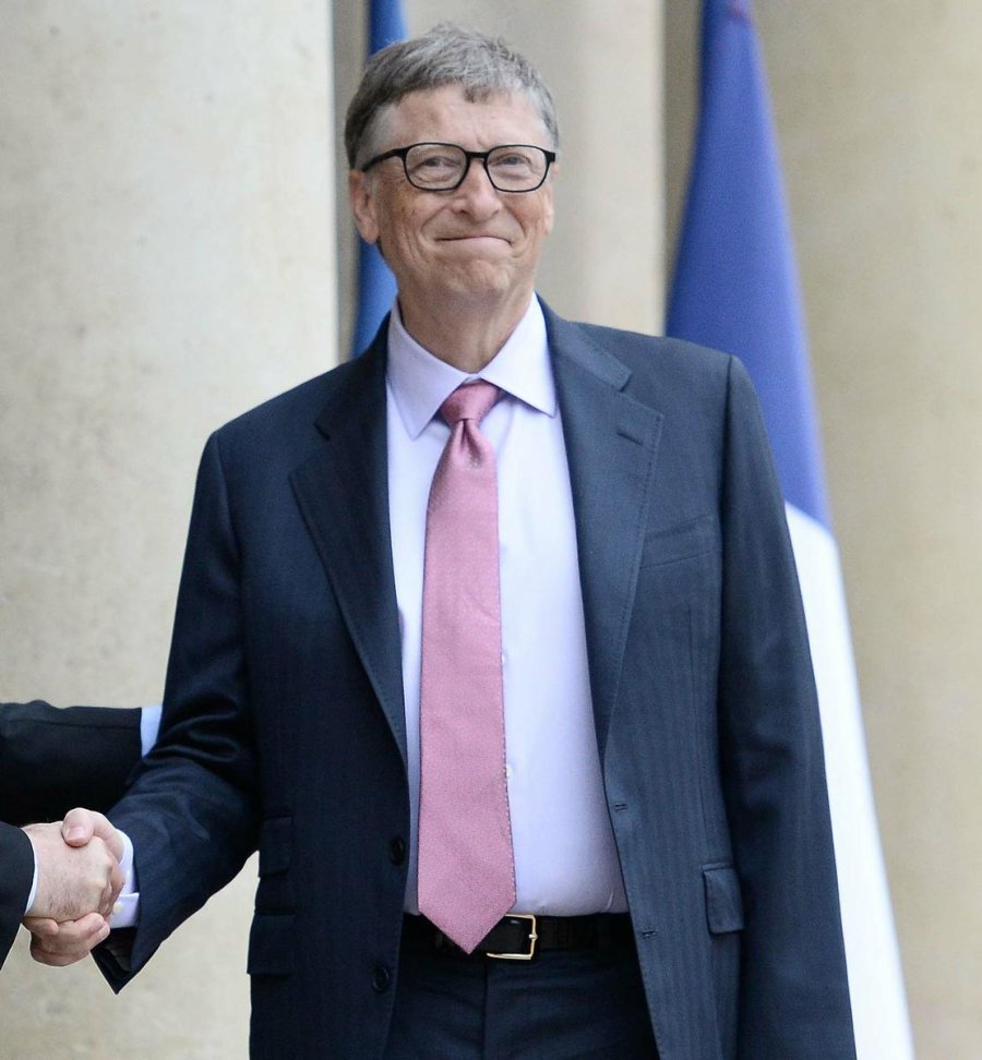 FOTOS TWITTER BG-DIARIOELSICILIANO RICOS./ Bill Gates y Alejandro Bulgheroni.