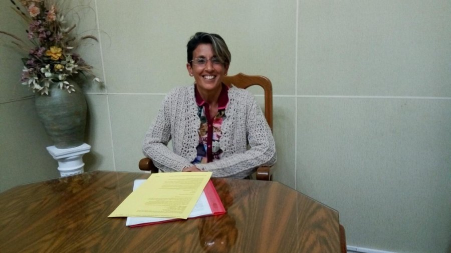 FOTO LA OPINION PROFESIONAL. María Rosa Scala, de INTA Rafaela, una de las organizadoras.