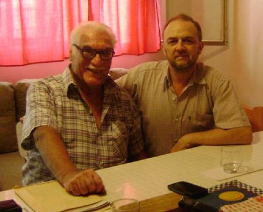 Encuentro intenso: Horas de charla para compartir vivencias entre Jorge Toloza y LA PALABRA.- Foto: Archivo La Palabra