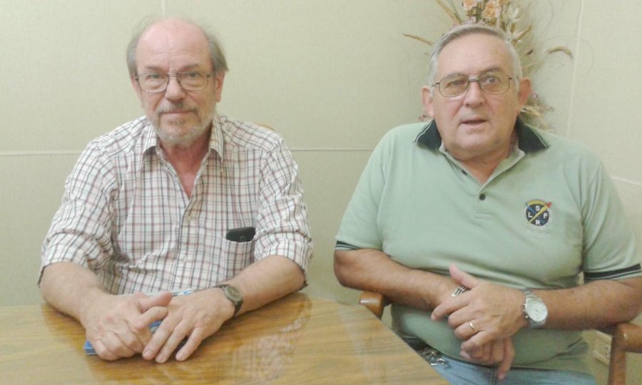FOTO EGH ORGANIZADORES./ Alejandro Mascardi y Ricardo Constantin.