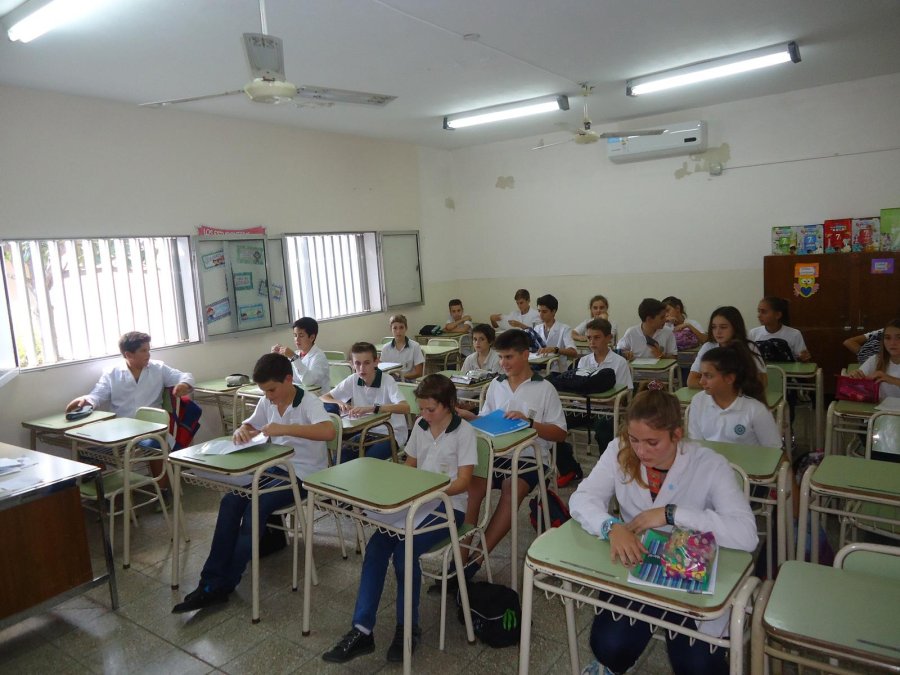 FOTO EPIZZURNO ALUMNOS./ El certamen se realiz&oacute; ayer en escuela Pablo Pizzurno.