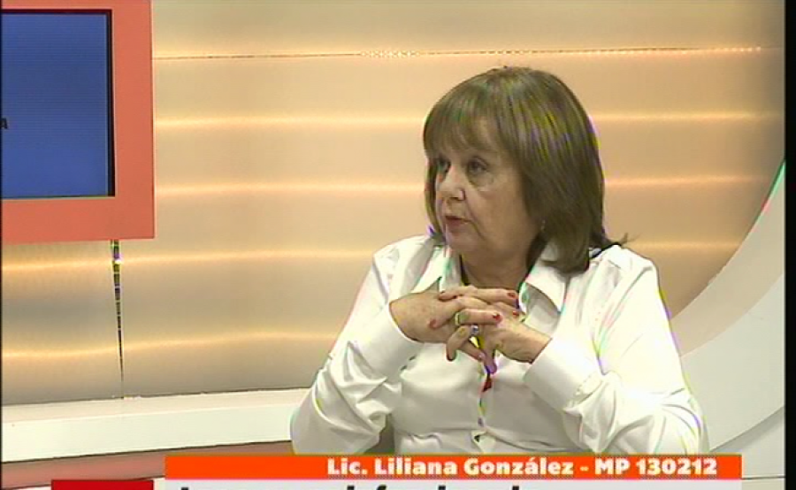 Liliana Gonz&aacute;lez estar&aacute; este jueves en Rafaela