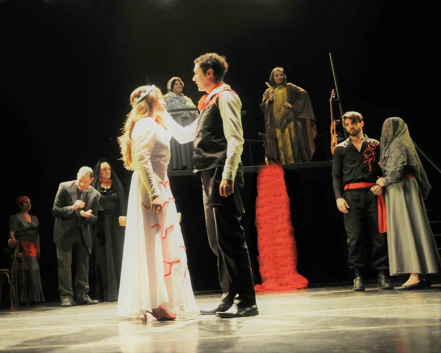 FOTO MARIA EVA VISCONTI BODAS DE SANGRE./ Se repone este s&aacute;bado 27 de mayo a las 21 en el Lasserre.