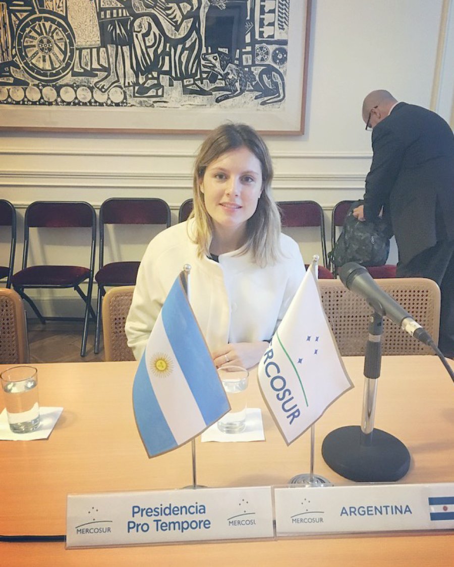 MERLO./ Es asesora en la Subsecretar&iacute;a de Comercio Exterior de la Naci&oacute;n.