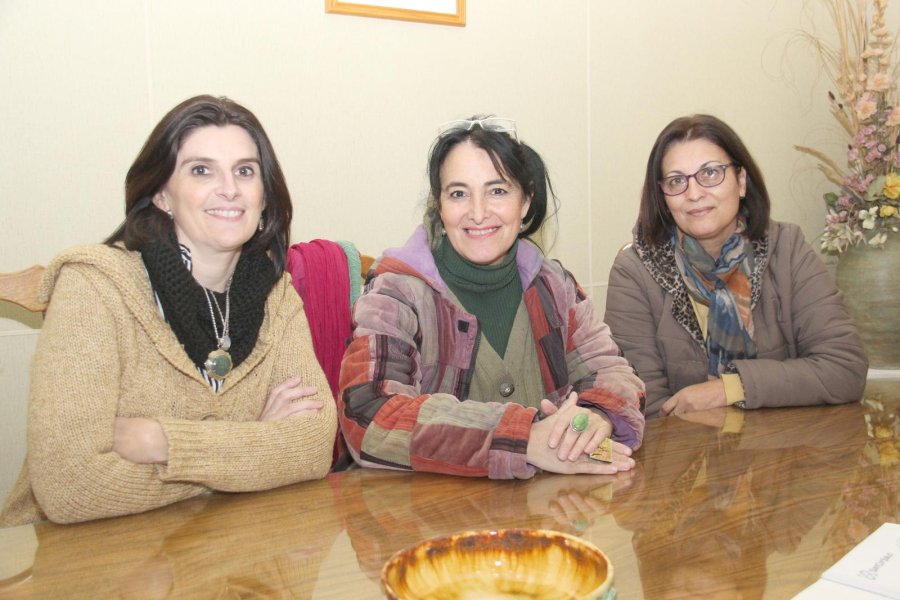 FOTO J. BARRERA// ANUNCIOS./ Fueron realizados por Estela Cardoni, Claudia Serniotti y Mar&iacute;a Gagliardo.