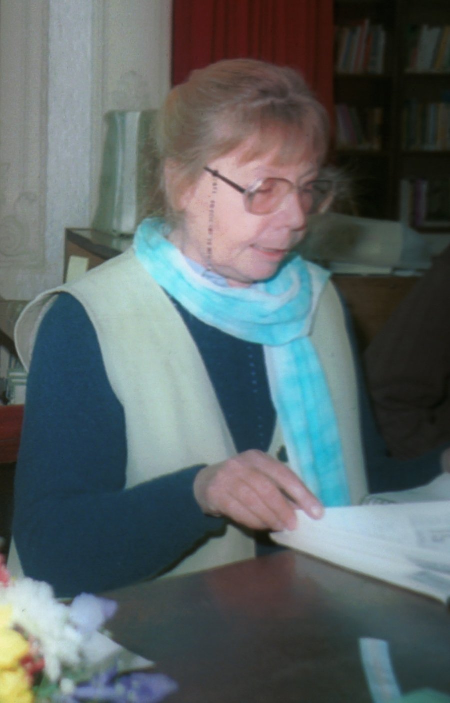ELDA MASSONI. La destacada escritora desaparecida. FOTO ARCHIVO