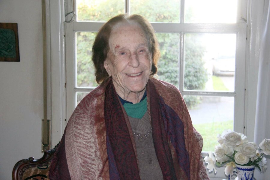 FOTO ARCHIVO LETICIA STOFFEL./ Un ejemplo de mujer para las pr&oacute;ximas generaciones.