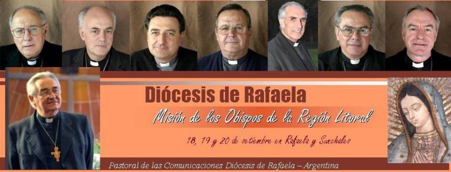 FOTO PASTORAL DE LAS COMUNICACIONES OBISPOS./ Durante tres d&iacute;as misionan Rafaela y Sunchales.