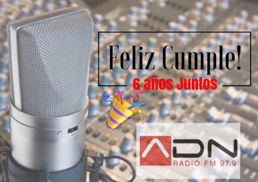 FESTEJA. Radio ADN est&aacute; hoy de festejos.