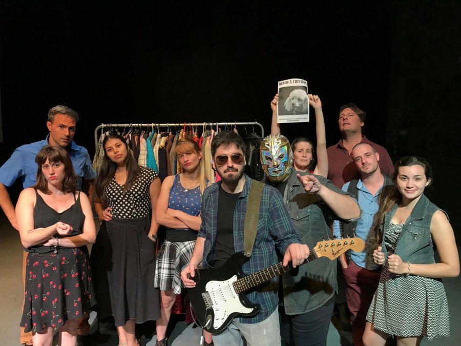 FOTO PRENSA LA MASCARA// ELENCO./ Quienes participar&aacute;n de la muestra que se ofrecer&aacute; el fin de semana.