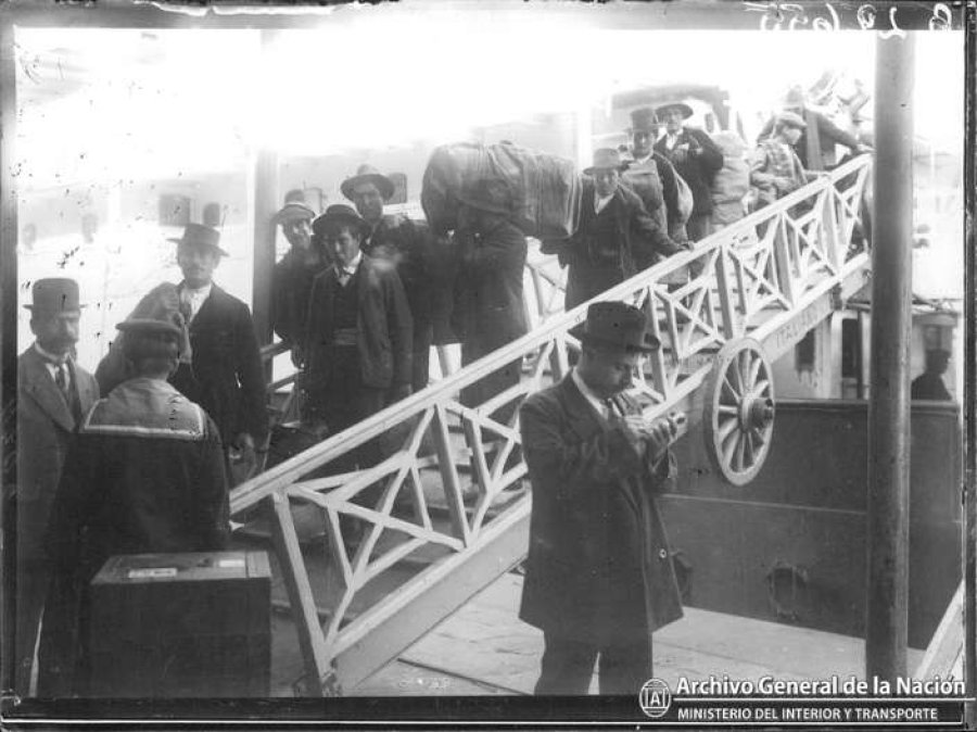 archivo Museo de la Inmigración/AGN