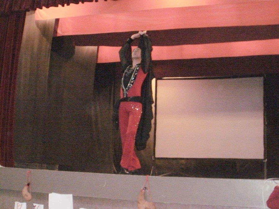 FOTO ARCHIVO// DIEGO GIMENEZ//El director de la academia en una de sus presentaciones.