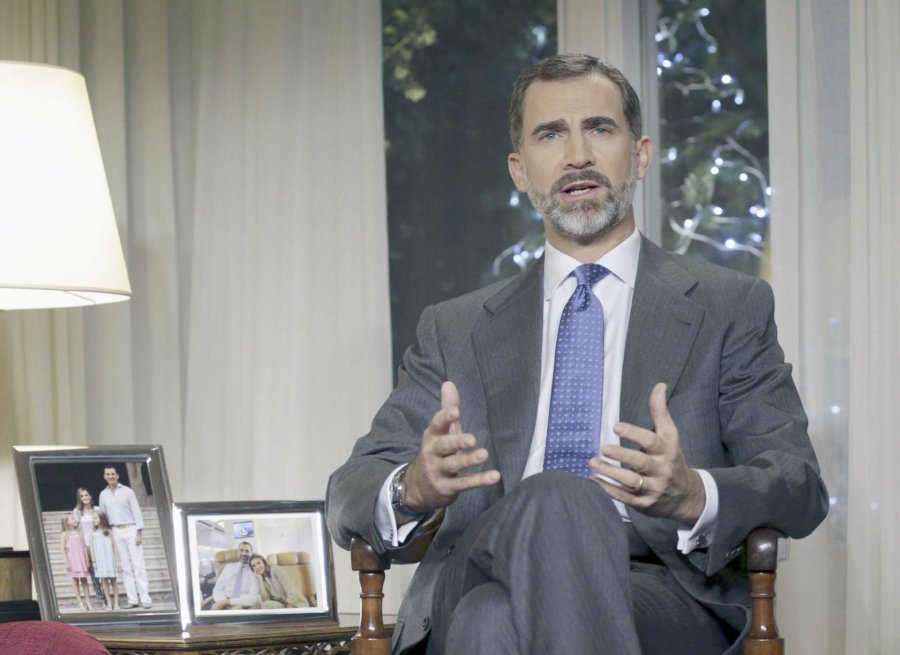 REY FELIPE. "Hay que aprender de las crisis". FOTO ARCHIVO