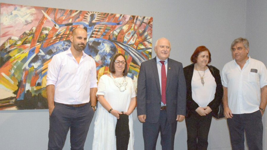 FOTO SCS// EN BUENOS AIRES./ Junto a la ministra Gonz&aacute;lez durante la ceremonia.