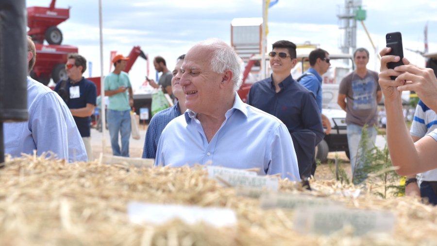 FOTO IP LIFSCHITZ./ "Santa Fe está presente en esta feria".