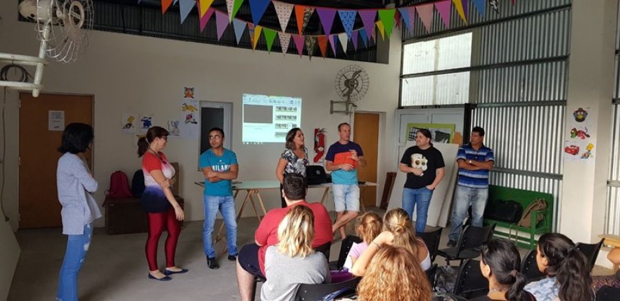 FOTO SCP// TALLERES PARA ADOLESCENTES./ Fueron presentados el pasado viernes.