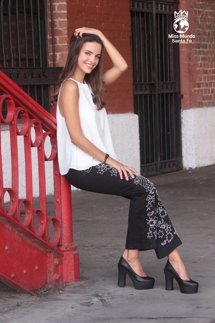 STEFANIA HEINZEN./ La belleza rafaelina que representar&aacute; a la Provincia.