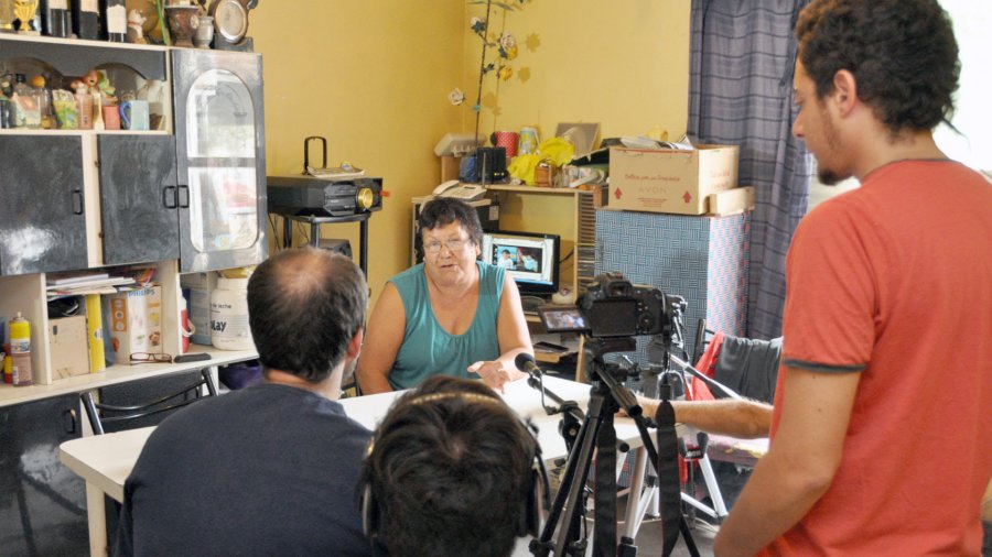 FOTO SCS// ESCENA./ Uno de los  cuadros del audivisual ganador.