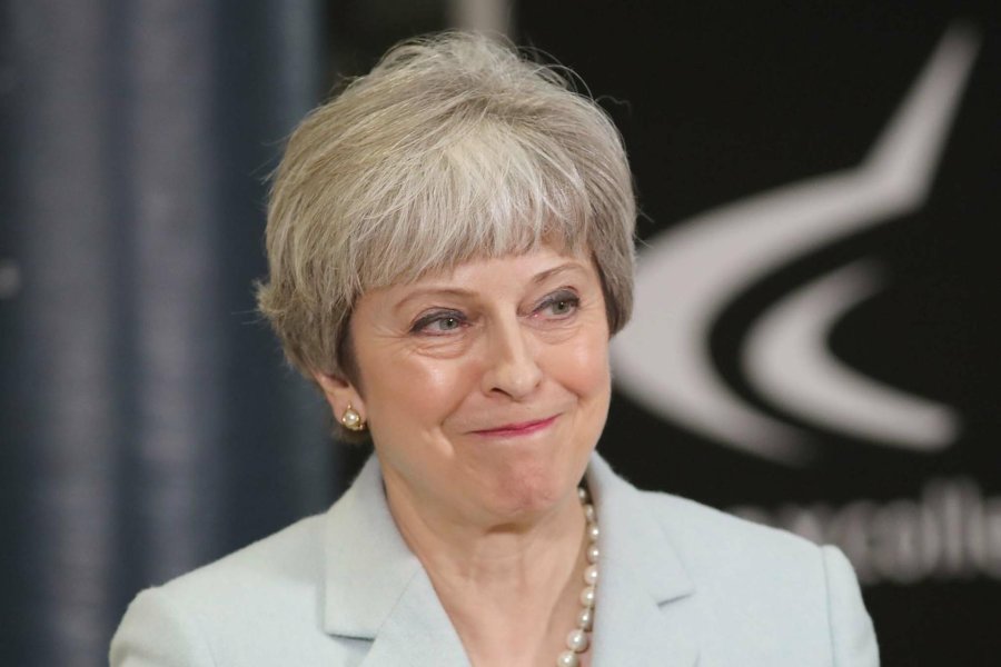 THERESA MAY. La premier británica creó el Ministerio de la Soledad. FOTO ARCHIVO