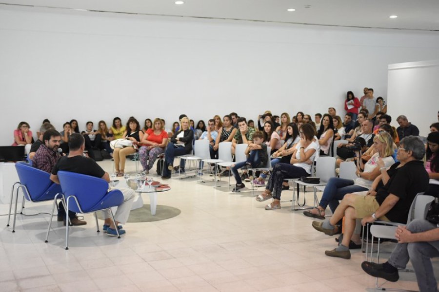 FOTO SCP// CHARLA./ Un instante de la actividad llevada a cabo el pasado martes.