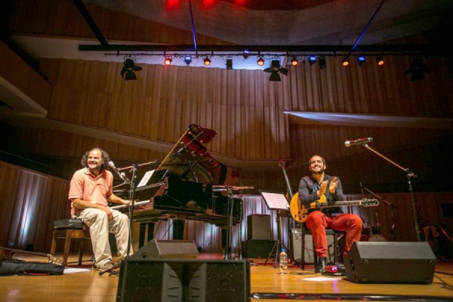 FOTO ARCHIVO// AGUIRRE Y SILBERSTEIN./ Los m&uacute;sicos que se presentar&aacute;n en la Sociedad Italiana.
