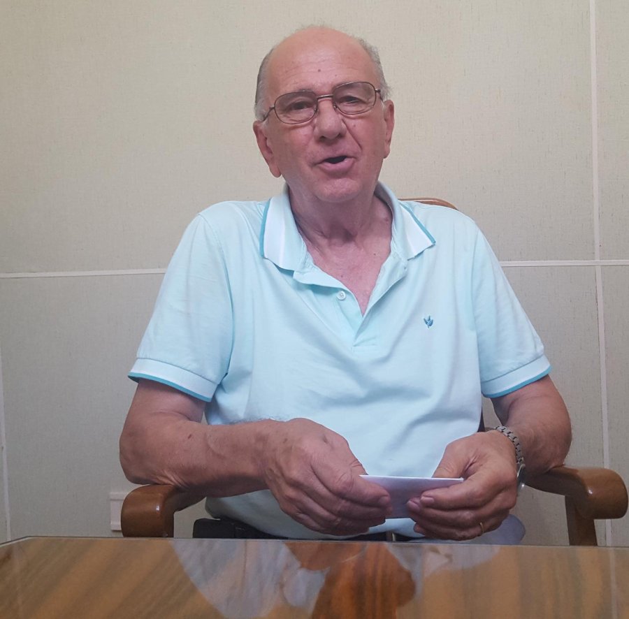 FOTO LA OPINION  CAYETANO COLSANI. Comparti&oacute; recuerdos sobre su relaci&oacute;n con Miguelito Yapour.