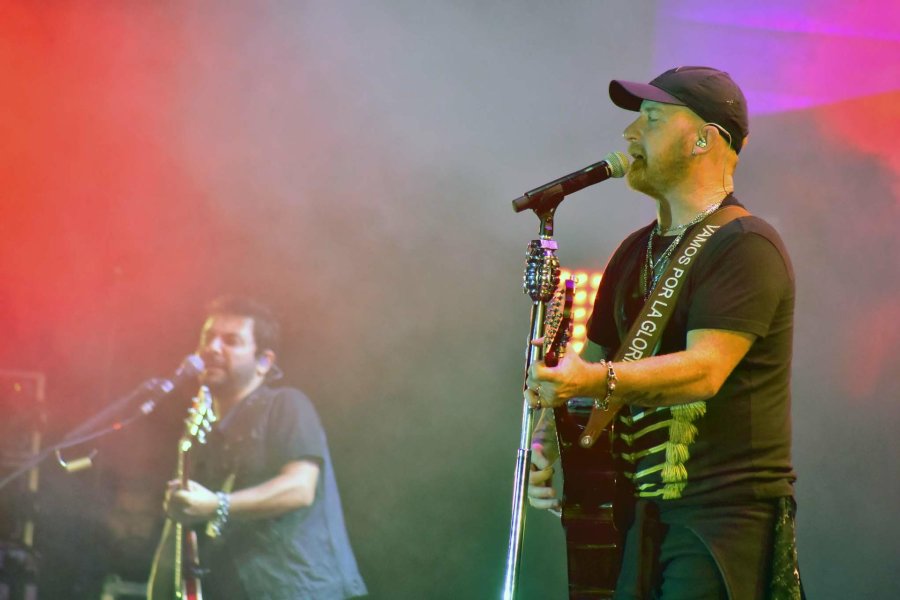 FOTO G. SANCHEZ POTENTE. La Beriso brill&oacute; el s&aacute;bado a pesar de la lluvia en otra escala de su gira por 20 a&ntilde;os de carrera.