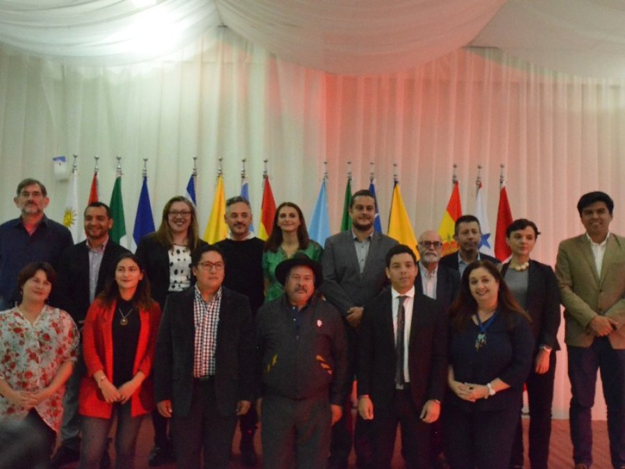 FOTO INTEATRO ENCUENTRO. Los delegados de 14 pa&iacute;ses que integran el organismo