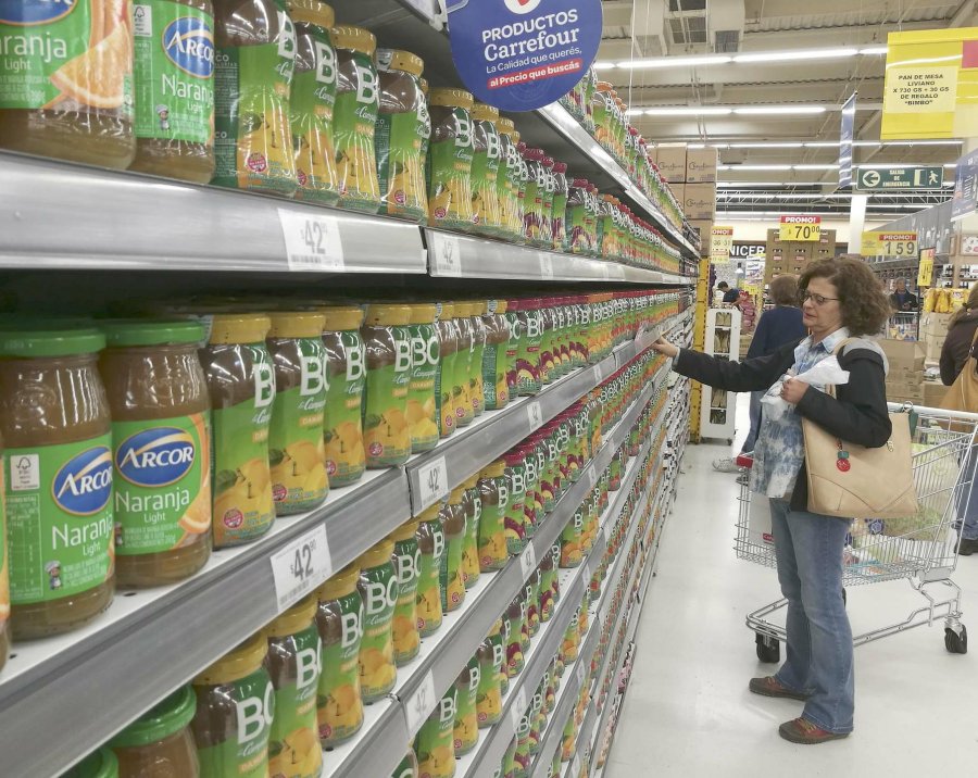 FOTO ARCHIVO NA GONDOLAS. Los alimentos impulsaron la inflaci&oacute;n de marzo.