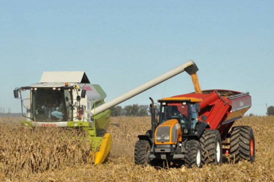 FOTO BOLSA DE COMERCIO DE SANTA FE TRILLA. La cosecha de soja ya alcanzó el 45% de la superficie sembrada en el centro norte santafesino.