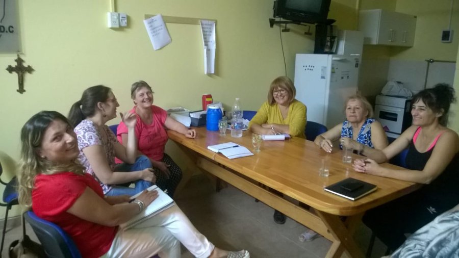 FOTO PRENSA UCES// ENCUENTRO./ Se sentaron las bases para un trabajo en conjunto.