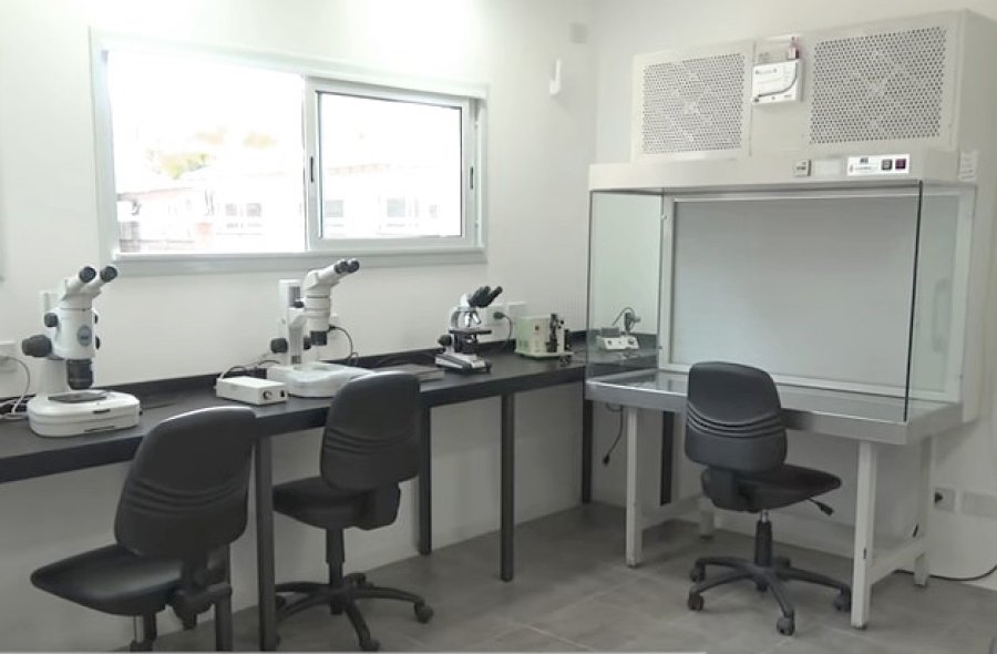 FOTO SLT-FAUBA LABORATORIO SALAMONE./ Permitirá desarrollar nuevas líneas de investigación.