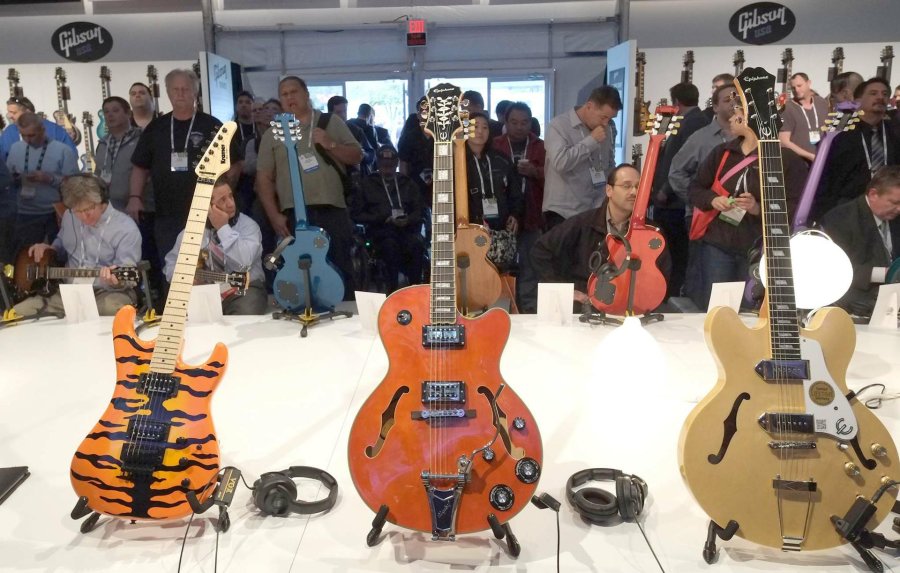 GUITARRAS GIBSON./ Legendario instrumento utilizado por eximios m&uacute;sicos a lo largo del tiempo
