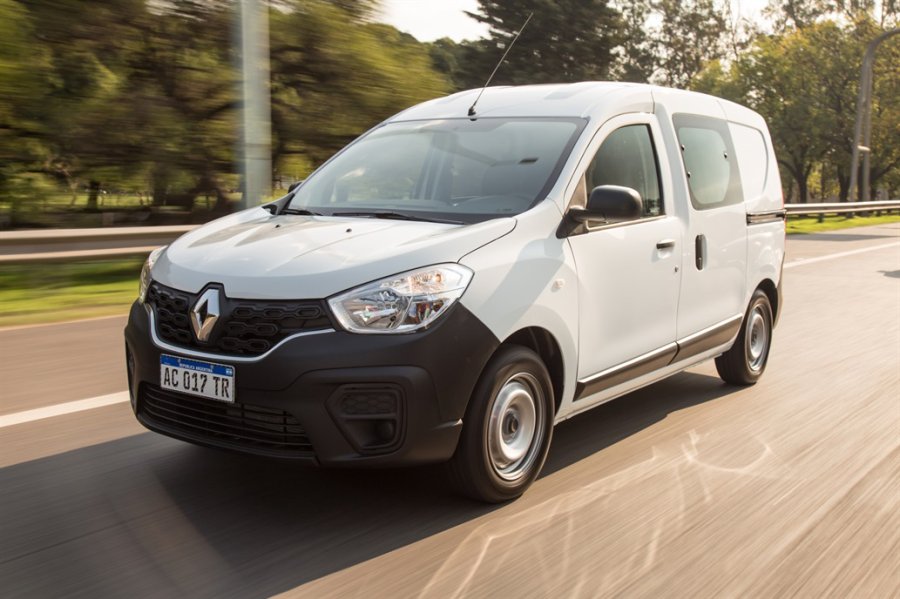 NUEVA ESTAMPA. El íntegramente nuevo Renault Kangoo Express se presentó con un alto nivel de confort y seguridad.