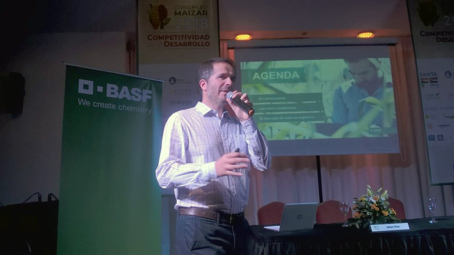 FOTO MORENA MONTEIRO AIMAR PENA./ Gerente del cultivo de maíz de BASF.