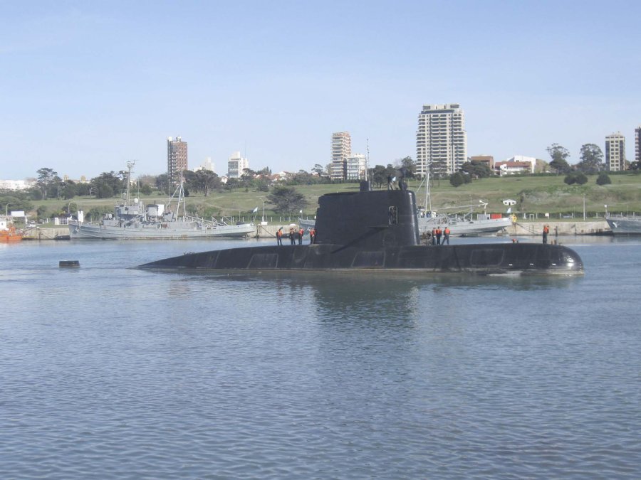 ARA SAN JUAN.  Pasaron 6 meses desde la destrucción del submarino. FOTO ARCHIVO