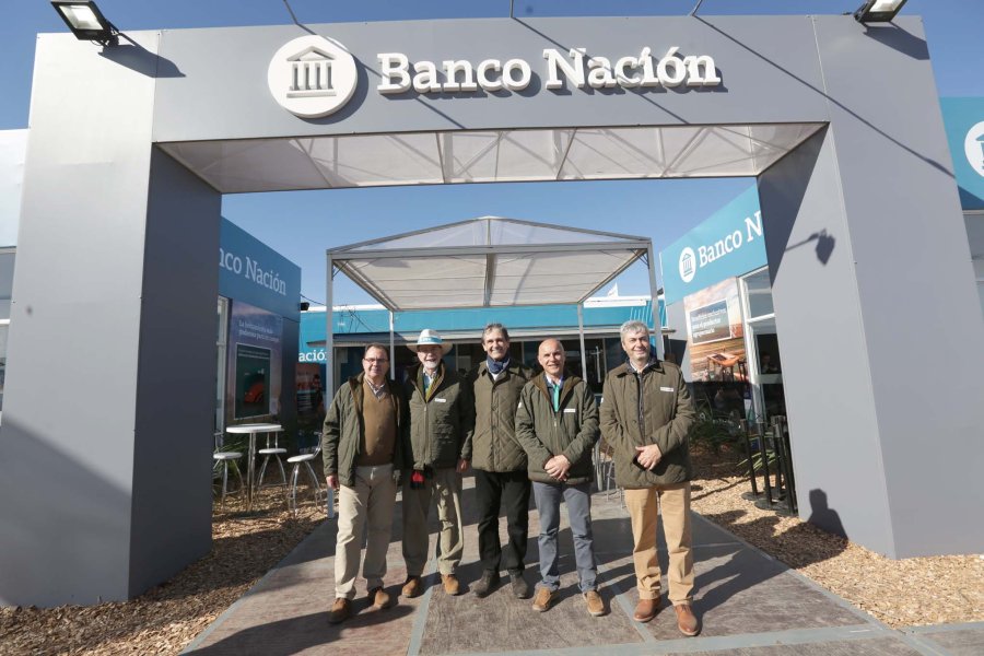 FOTO BNA AGROACTIVA./ Autoridades del BNA.