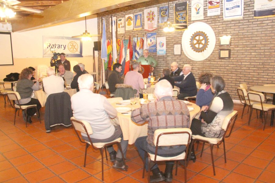 FOTO J. BARRERA// AGASAJO ROTARY// Fue ofrecido el mi&eacute;rcoles por los integrantes del club de servicio.