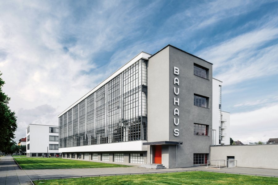 Edificio de la Bauhaus en Dessau -Alemania-