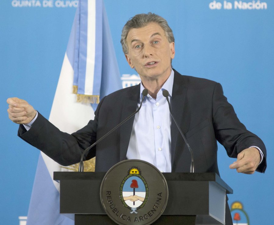 MACRI. Volver a anunciar 10% de  inflación, estuvo demás. FOTO ARCHIVO