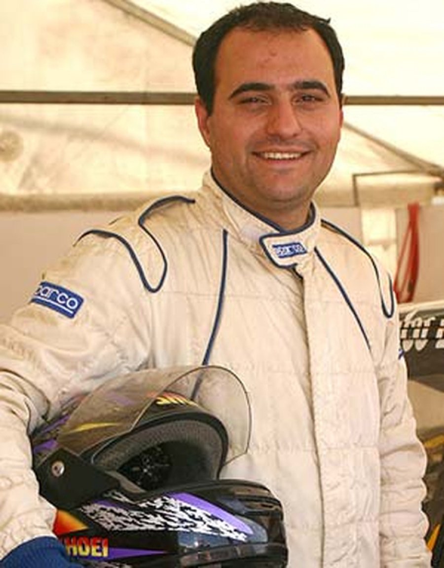 FOTO ARCHIVO// ALBERTO NOYA./ El automovilista que salvó a Cartucho. EL EQUIPO./ Alberto Noya con su acompañante Gabriel Miller.