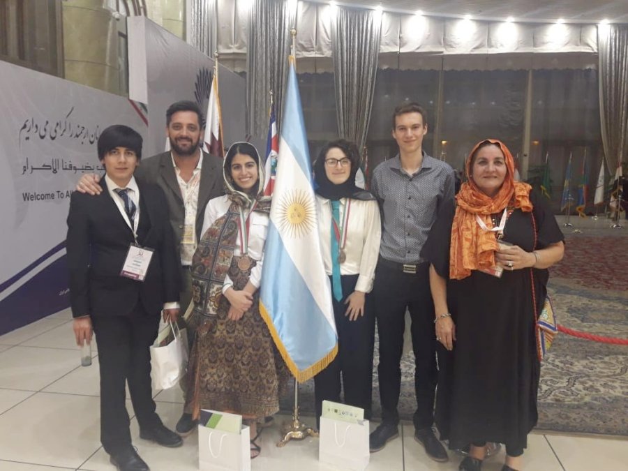 EQUIPO./ La delegaci&oacute;n argentina  en Teher&aacute;n