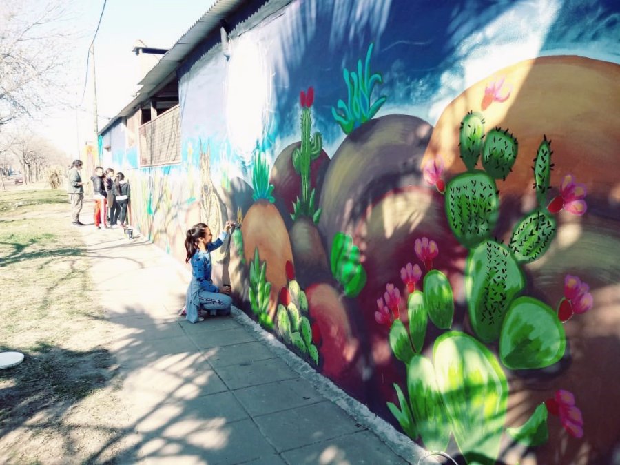 FOTO MUNICIPIO ARTETAPIALES./ Involucra intervenciones art&iacute;sticas sobre muros.