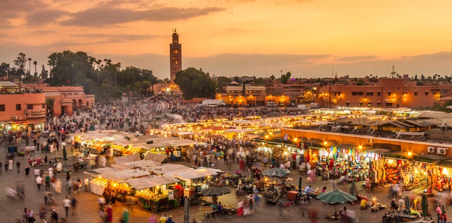 Los mercados de Marrakech son la mejor característica de la ciudad