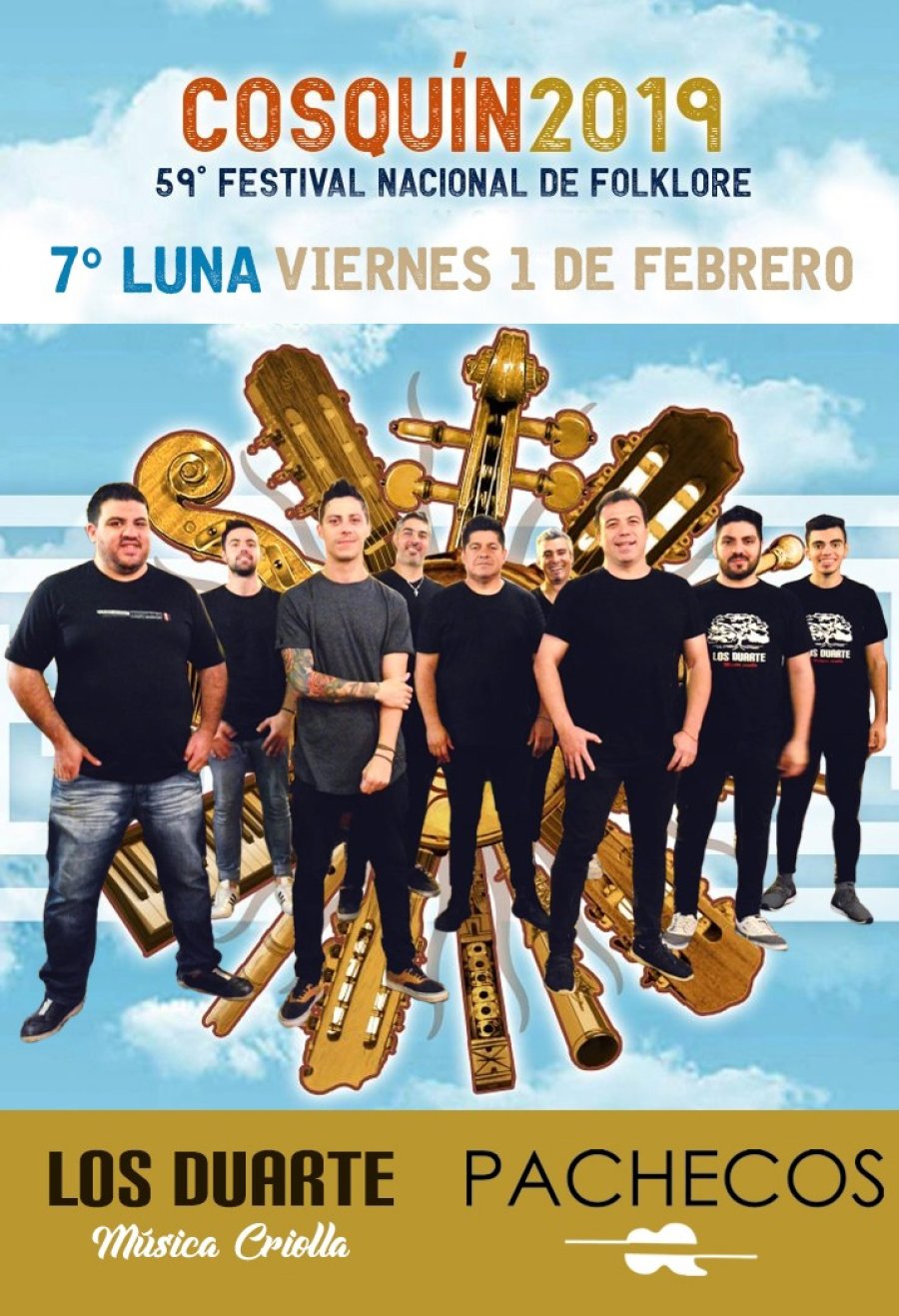 CANTATA DEL NORTE CORDOBES./ Los Duarte y Pachecos, actuar&aacute;n ma&ntilde;ana.