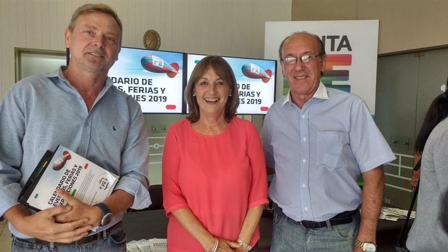 FOTO SRR EXPO./ Diego Ravasio, Alicia Ciciliani y Sebastián Operto.