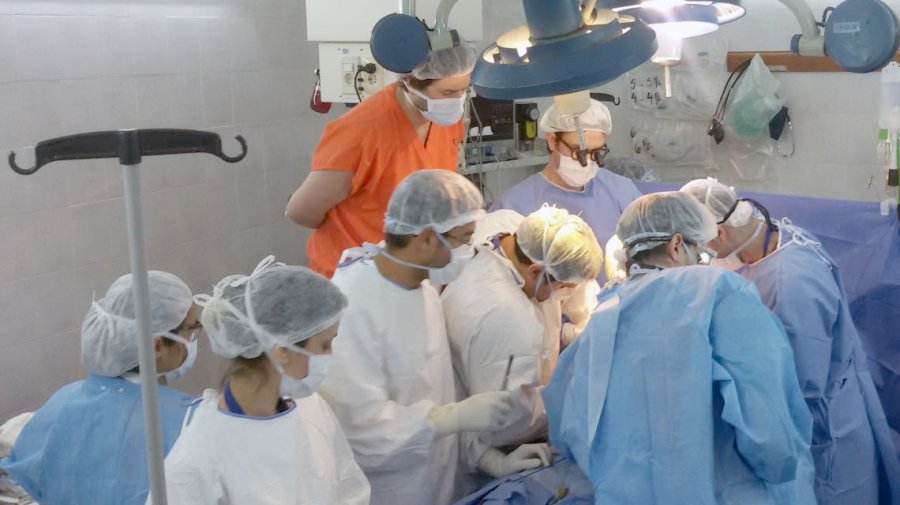 FOTO SCS EQUIPO DE SALUD. Los procesos de donaci&oacute;n se dieron en Rosario y Santa Fe.